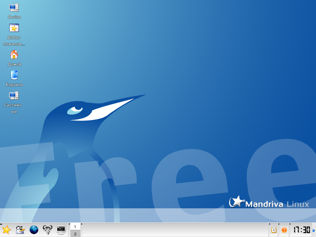 Рабочий стол KDE